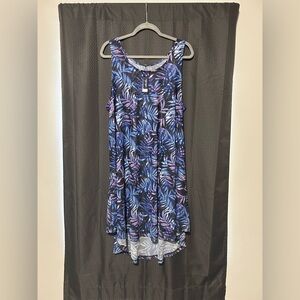 Swimsuits For All Quincy Mesh High/Low Cover-up Tunic Women’s Plus Size 18/20 2X